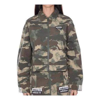 Adidas Originals (wmns) Adidas W Track Top In Green