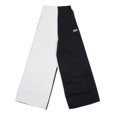 Adidas Originals (wmns) Adidas Wide Leg Pants Asia Sizing 'black White' In Multi