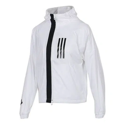 Adidas Originals (wmns) Adidas Wnd Jkt Fl Sports Stylish Jacket White