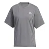 Adidas Originals (wmns) Adidas Word T-shirt 'white' In Gray