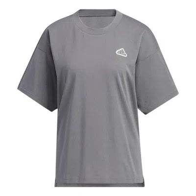 Adidas Originals (wmns) Adidas Word T-shirt 'white' In Gray
