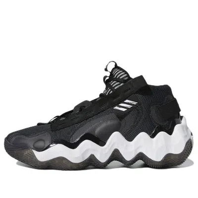 Adidas Originals (wmns) Adidas X Candace Parker Exhibit B Mid 'carbon White' In Black