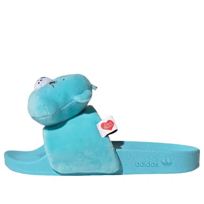 Adidas Originals (wmns) Adidas X Care Bears Adilette Slides 'bliss Blue White'