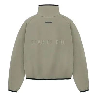 Adidas Originals (wmns) Adidas X Fear Of God Athletics Suede Fleece Track Jacket 'clay' In Brown