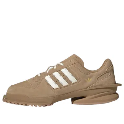Adidas Originals (wmns) Adidas X Forget Me Nots Forum Square 'tan White' In Brown