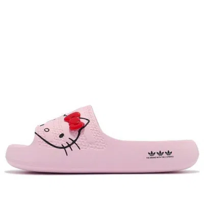 Adidas Originals (wmns) Adidas X Hellow Kitty Adilette Ayoon Slides 'pink'
