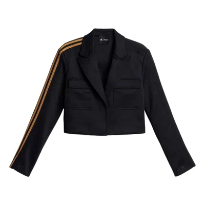 Adidas Originals (wmns) Adidas X Ivy Park Suit Crop Jacket 'black Gold'