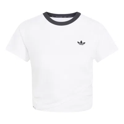 Adidas Originals X Jennie Layering T-shirt In White