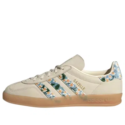 ADIDAS ORIGINALS (WMNS) ADIDAS X LIBERTY LONDON GAZELLE INDOOR 'CREAM WHITE TACTILE BLUE'
