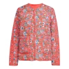 Adidas Originals Womens  X Liberty London Adicolor Down Puffer Jacket In Red