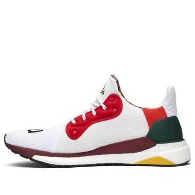 Adidas Originals (wmns) Adidas X Pharrell Solar Hu Glide 'cloud White' In Multi