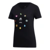 Adidas Originals (wmns) Adidas X Pokemon Crossover Printing Training Sports Short Sleeve Black