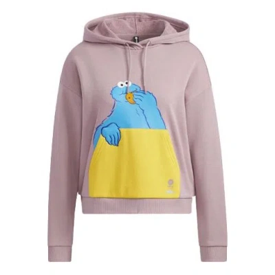 Adidas Originals (wmns) Adidas X Sesame Street Pocket Hoodie 'pink'
