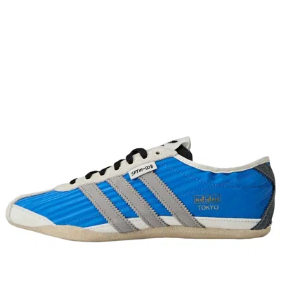 Adidas Originals Blue Song For The Mute Edition Tokyo Sneakers In Animal Print
