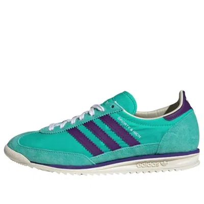 Adidas Originals (wmns) Adidas X Sporty & Rich Sl 72 Og 'teal Power Purple'