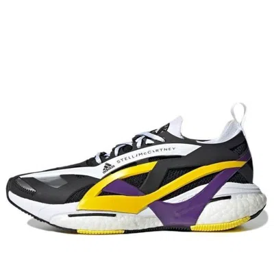 Adidas Originals (wmns) Adidas X Stella Mccartney Solarglide 'black Purple Yellow'