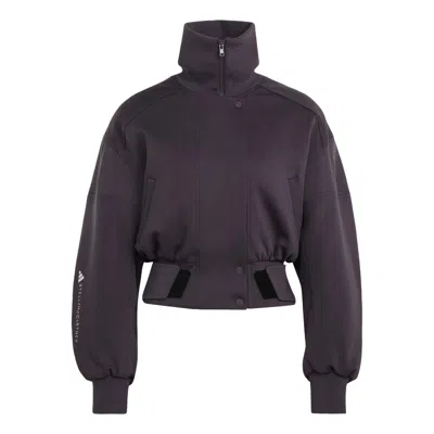 Adidas Originals (wmns) Adidas X Stella Mccartney Stadium Jacket Asia Sizing 'aurora Black'