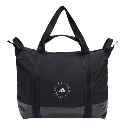 Adidas Originals (wmns) Adidas X Stella Mccartney Tote Bag 'black White' In Brown