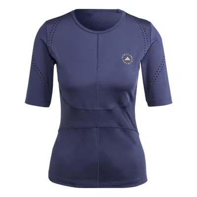 Adidas Originals (wmns) Adidas X Stella Mccartney Truepurpose Training Tee 'navy Blue'