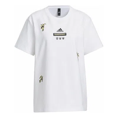 Adidas Originals (wmns) Adidas X Transformers T-shirts 'white' In Multi