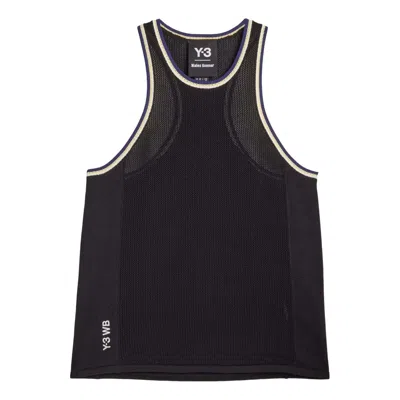 Adidas Originals Wales Bonner X Y-3 Knit Tank Top In Black