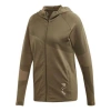 Adidas Originals (wmns) Adidas X Wood Wood Crossover Casual Sports Hooded Jacket Gray Green