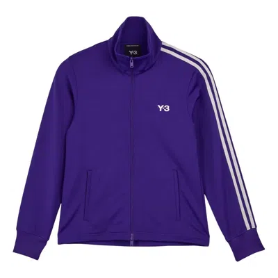 Adidas Originals (wmns) Adidas Y-3 3-stripes Track Top 'purple' In Blue