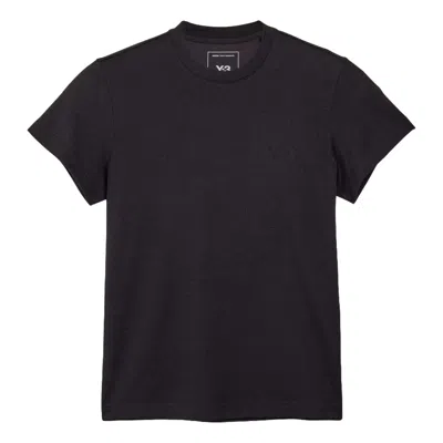 Adidas Originals (wmns) Adidas Y-3 Regular Short Sleeve Premium T-shirt 'black'