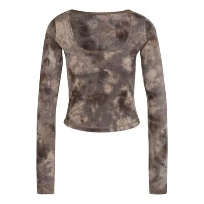 Adidas Originals (wmns) Adidas Yoga Earth Long Sleeve T-shirt 'brown'