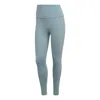 Adidas Originals (wmns) Adidas Yoga Studio 7/8 Leggings 'teal' In Blue