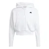 Adidas Originals (wmns) Adidas Z.n.e. Full-zip Hoodie 'white'