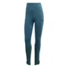 Adidas Originals (wmns) Adidas Z.n.e. Leggings Asia Sizing 'teal' In Blue