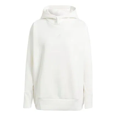 Adidas Originals (wmns) Adidas Zne Made To Be Remade Overhead Hoodie 'white'