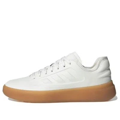 Adidas Originals Womens Adidas Zntasy Tennis In Cloud White/cloud White/gum