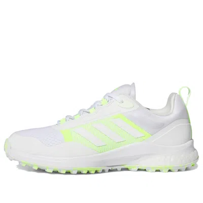 Adidas Originals (wmns) Adidas Zoysia Golf Shoes 'white Lucid Lemon' In Multi