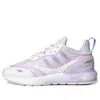 Adidas Originals (wmns) Adidas Zx 2k Boost 2.0 'white Violet Tone' In Multi