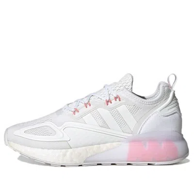 ADIDAS ORIGINALS (WMNS) ADIDAS ZX 2K BOOST 'FOOTWEAR WHITE PINK'
