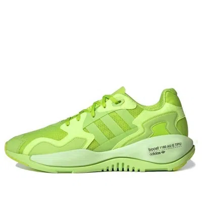 Adidas Originals (wmns) Adidas Zx Alkyne 'semi Solar Slime' In Green