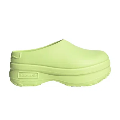 Pre-owned Adidas Originals Wmns Adifom Stan Smith Mule 'lucid Lemon' In Green
