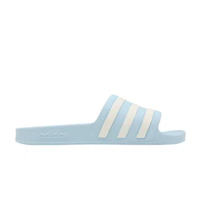 Pre-owned Adidas Originals Wmns Adilette Aqua Slide 'glow Blue'