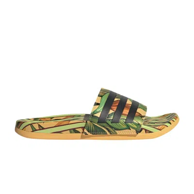 Pre-owned Adidas Originals Wmns Adilette Comfort Sandal 'semi Spark Tropical Print'