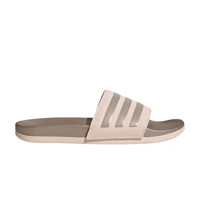 Pre-owned Adidas Originals Wmns Adilette Comfort Slide 'wonder Quartz Champagne Metallic'