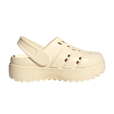 Pre-owned Adidas Originals Wmns Adilette Platform Clog 'wonder White'