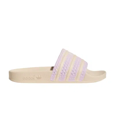 Pre-owned Adidas Originals Wmns Adilette Slide 'bliss Orange Purple' In White