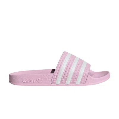 Pre-owned Adidas Originals Wmns Adilette Slide 'orchid Fusion' In Pink