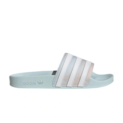 Pre-owned Adidas Originals Wmns Adilette Slide 'tie-dye' In Blue