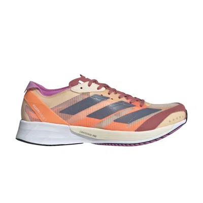 Pre-owned Adidas Originals Wmns Adizero Adios 7 'bliss Orange'