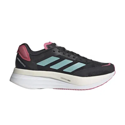 Pre-owned Adidas Originals Wmns Adizero Boston 10 'carbon Mint Rose' In Black