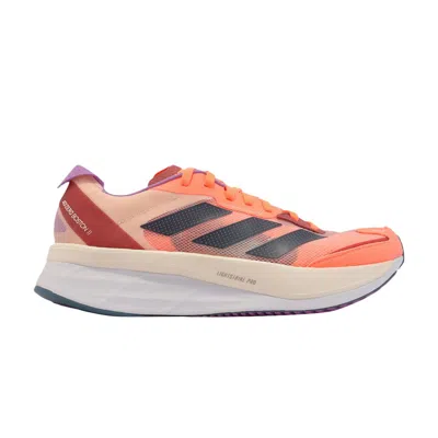 Pre-owned Adidas Originals Wmns Adizero Boston 11 'beam Orange'