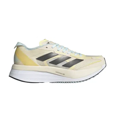 Pre-owned Adidas Originals Wmns Adizero Boston 11 'ecru Tint Night Metallic' In Cream